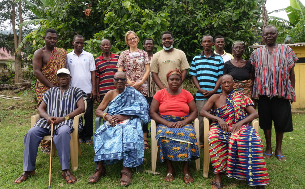 Frequent consultation meetings Chiefs and Elders in Liati Wote