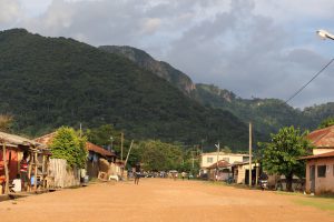 Liate Wote village in the Volta Region in Ghana