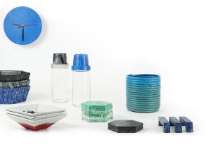 Products from recycled plastic